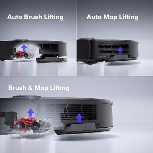 Image of roborock S8 Pro Ultra Robot Vacuum and Mop, Auto-Drying, Self-Washing, Liftable Dual Brush & Sonic Mop, 6000Pa Suction, Self-Refilling, Self-Emptying, Obstacle Avoidance, Black (Renewed)