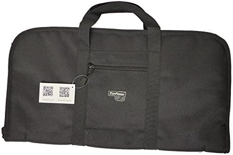 25" x 12" x 3" Soft Case for Pistols, MICRO CONVERSION KITs and Takedown Carbines 6 Magazines Holders, 0.8" thick Soft Form, and Molly System on Back, TG-GP25B