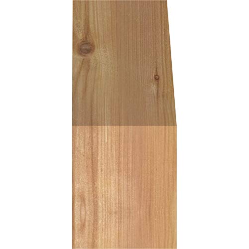 Ekena Millwork BRC04X10X10MRC00RWR 4"W X 10"D X 10"H Merced Rough Sawn Knee Brace thumb #3