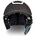 CHAMPRO mens Legend Plus HX Batting Helmet, Black, White, Large US