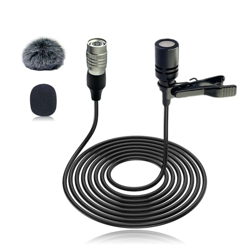 SEYUGOPTI 4Pin Plug Lavalier Lapel Microphone for Audio-Tech