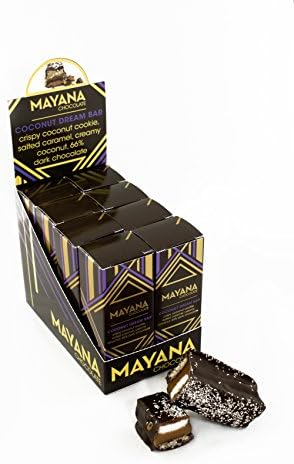 MAYANA CHOCOLATE Coconut Dream Bar, 100 Gram (Pack of 8)