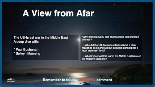 AVFA PODCAST: A Deep-Dive into the US-Israel War in the Middle East