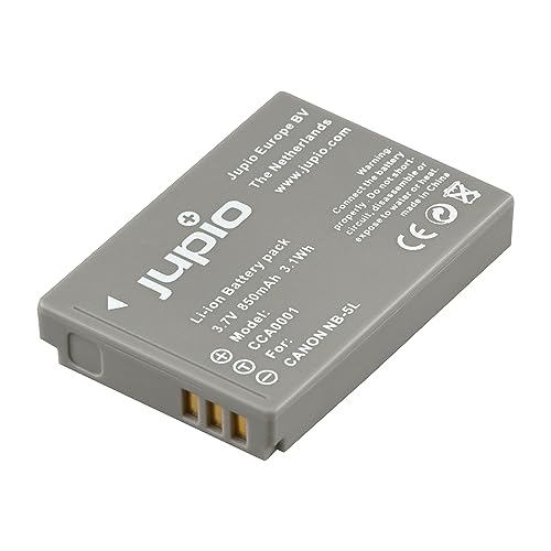 Batería Canon NB-5L de litio Jupio CCA0001 recargable de 850 mAh para cámara fotográfica digital