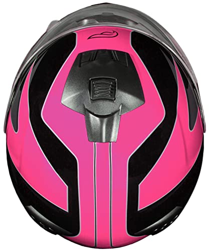 Fulmer, 26-5682, Adult Full Face Motorcycle Helmet Dot Approved 152 Ace - Pink, Small #TOP6