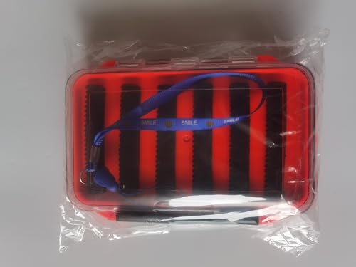 Fly Fishing Box Fly Boxes For Fly Fishing Trout Two-Sided Waterproof Lightweight Easy Grip Transparent Lid Fly Fishing Lures Box Foam Ice Jig Fly Box And Coil Springs Cord - Image 4