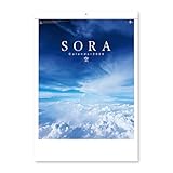 新日本カレンダー 2026年 カレンダー 壁掛け ＳＯＲＡ－空－ 年表付 610×425mm NK134