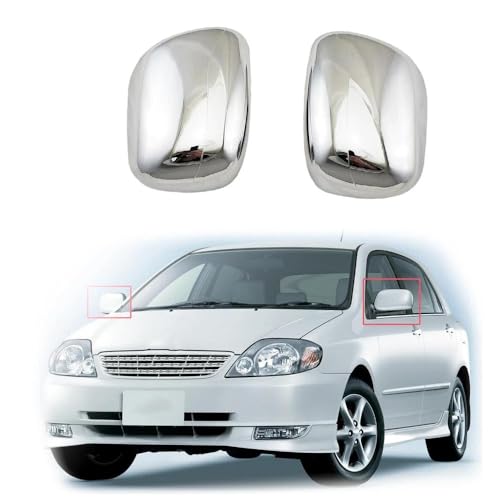 Rénover rétroviseur rayé Toyota Corolla avec coque chrome 2001-2004