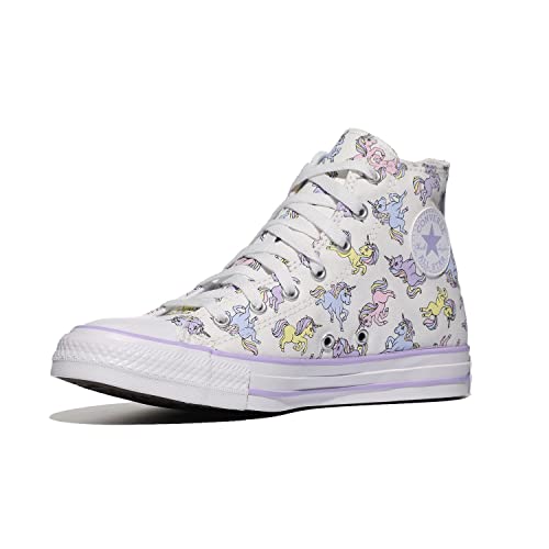 Converse Girl's CTAS Hi White (Big Kid)