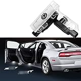 For Dodge Door Light, 2PCS Logo Welcome Lights LED Projector Car Ghost Shadow Light Lamp Wireless...