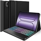 Touchpad Keyboard Case for OnePlus Pad 3 13.2' 2025 Released, 3-Zone Backlight Detachable Wireless Trackpad Keyboard with PU Premium Folio Case for 13.2 Inch OnePlus Pad 3 2025 Tablet