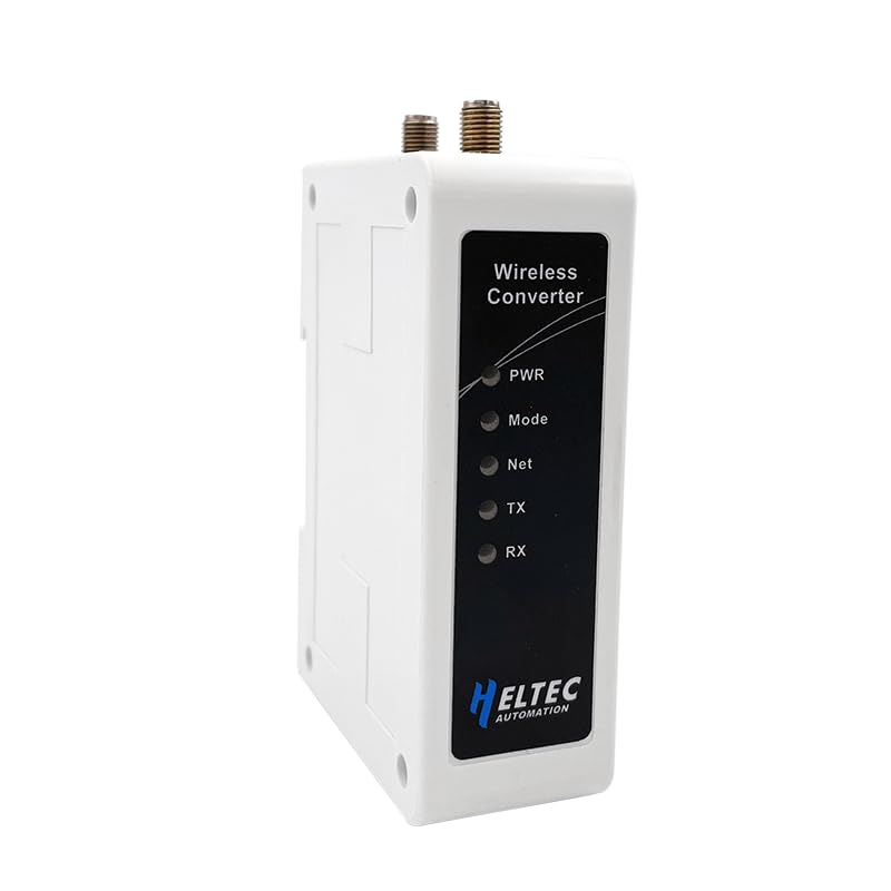Heltec LoRa RS485 Wireless Converter HRI-4852 Modem Modbus ESP32 SX1262 Chip LoRa Transceiver Reliable DTU Device for LoRa/Ethernet (HRI-4852-915MHz)