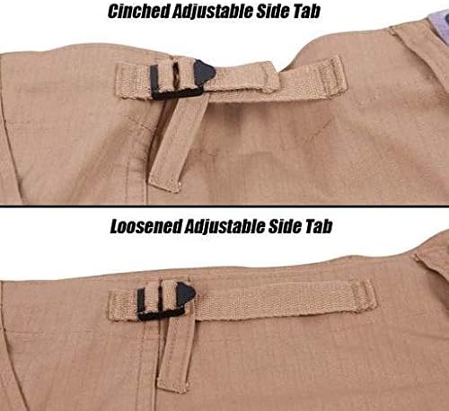 LAPG BDU Pants for Men, 6 Pocket Design BDU Tactical Cargo Pants, Lightweight Cotton Rip-Stop Fabric Pants - Image 6