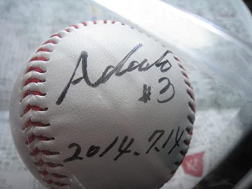 Amazon.co.jp: 安達了一選手 直筆サイン入り サインボール オリックス