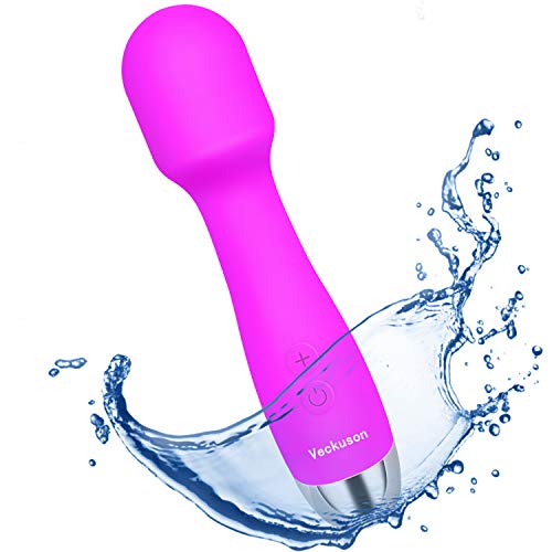 Mini Massager for Women, Multi-Speed Vibrations Cordless Handheld Massager, Therapeutic Powerful Vibrating Waterproof