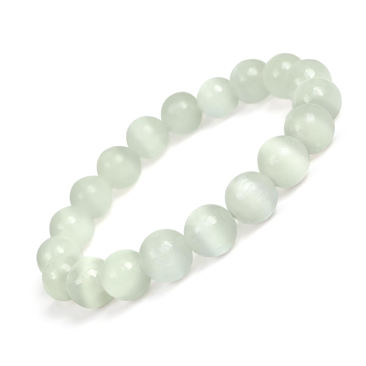 See full amazon price history chart for Reiki Crystal Products Natural Selenite 10mm Round Bead Bracelet Reiki Healing Crystal Stone 10 mm Bracelet, Charged By Reiki Grandmaster & Vastu Expert Reiki Crystal Products Natural Selenite 10mm Round Bead Bracelet Reiki Healing Crystal Stone 10 mm Bracelet, Charged By Reiki Grandmaster & Vastu Expert (B0CKVZD3TK) Amazon Price History, Amazon Price Tracker