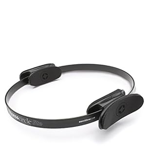 STOTT PILATES(MERRITHEW) Fitness Circle Lite (Black), 14 inch / 35.5 cm (Packaging may Vary)