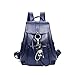 Produktbild AINUOEY Damen Schultertaschen Handtaschen Kleine Leder Handschellen Schultertasche Mode, Blau - blau - Größe: Medium
