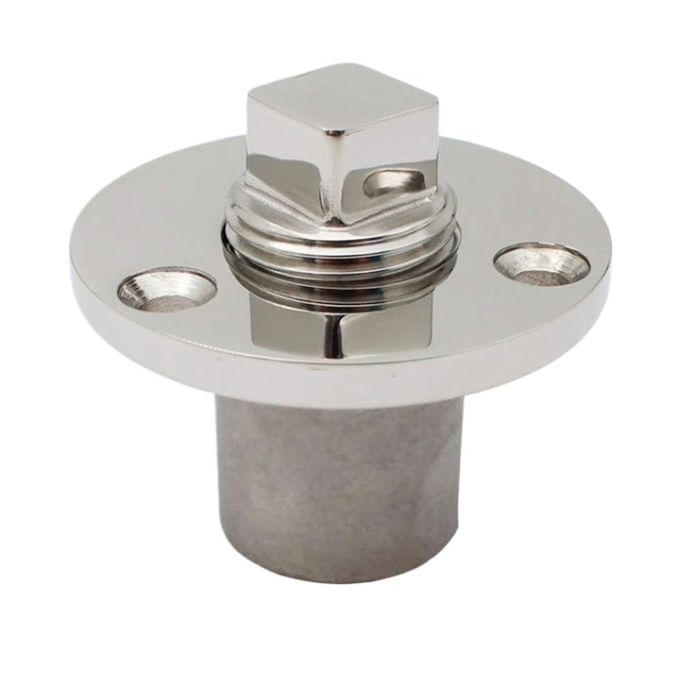 Boat Drain Plug 1pc 316 Stainless Steel Rust Resistant 1inch Compatible With Marine Boat Yacht