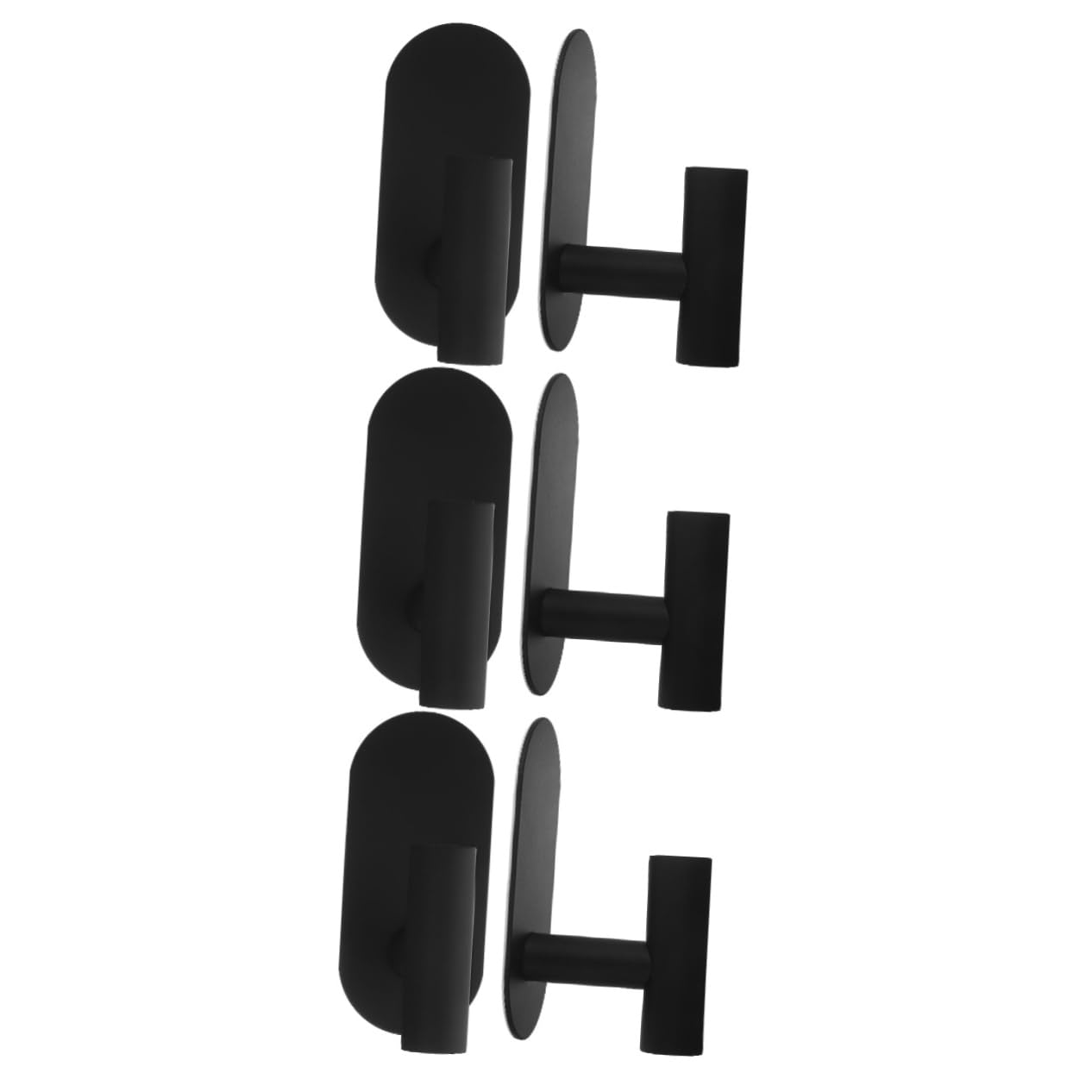 3 Series Gancho Adhesivo De Acero Inoxidable Para Colgar Toallas De Baño Abrigos Ropa Garaje Toallas De Mano 2 piezas x 3