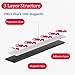 Towjug Magnetic Tape Strip Roll with 3M Adhesive Backing,(1in Wide x40ft Long) Flexible Sticky Magnet Tape Strips for Kitchen, Garage Whiteboards Fridge Organization