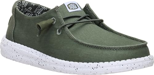 Image of HEYDUDE Women's Wendy Stretch Canvas Slip On Shoes | Easy On Loafer