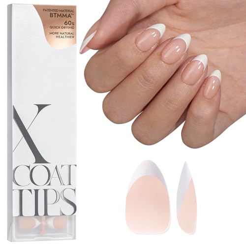 BTArtboxnails Soft Gel Nail Tips - XCOATTIPS French Series French...