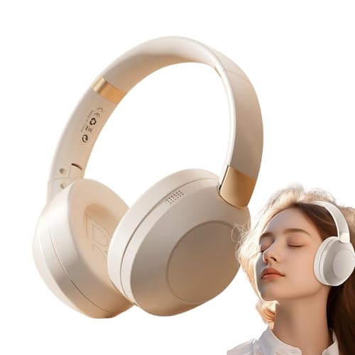 Auriculares inalámbricos plegables con cancelación de ruido para estudiar y trabajar en PC