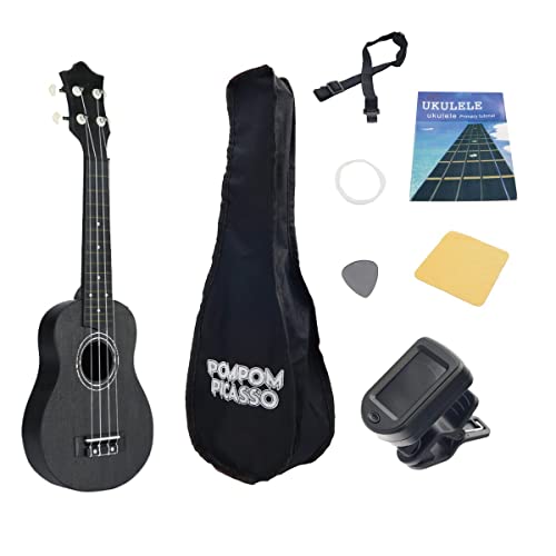 �E�N���� ���S�� �Z�b�g UKULELE-SOPRANO ������ �\�v���m�T�C�Y �q�� �M�^�[ �{�i�I ���� ���S�҃Z�b�g �`���[�i�[�Z�b�g �E�N�����Z�b�g ����Z�b�g (�u���b�N)