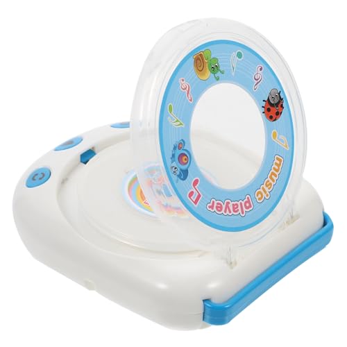 ibasenice 1 unidad de emulación de reproductores de CD para niños, dispositivo eléctrico para niños, reproductor de CD para el hogar, reproductor de música, juguetes para niños, regalo para niños,
