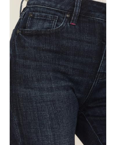 Idyllwind Women's Allessio Dark Wash High Rise Fringe Bootcut Super Stretch - IWSU25J20-DKW 4W x 36L2