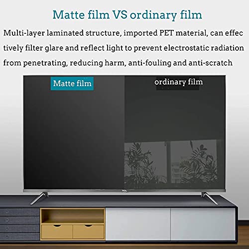 Wzglod Tv Screen Protector For 70 Inch, Indoor & Outdoor Anti Blue Light Anti Glare Tv Anti Uv Screen Frosted Film Anti-Reflection Rate Up To 90%,65" 1440809 #TOP5