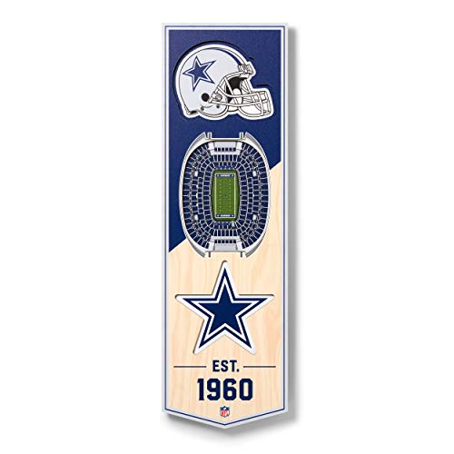 Image of YouTheFan NFL 3D Stadium Banner - 6x19