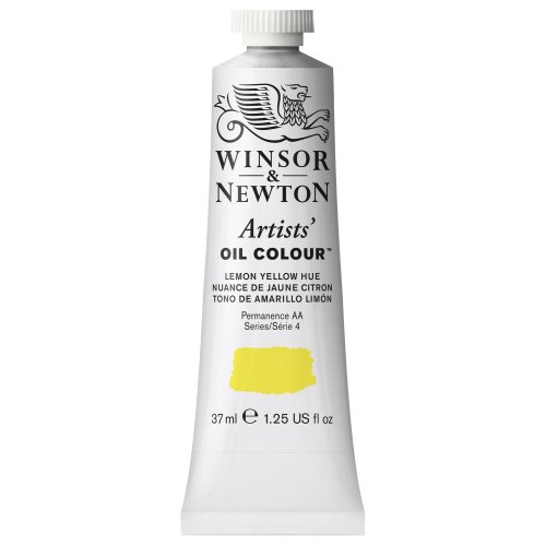 Winsor & Newton Artists - Pintura al Óleo, 37 ML, Amarillo (Amarillo Limon)