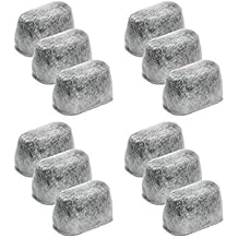 Nispira Activated Charcoal Water Filters Replacement Compatible with Kitchenaid Coffee Makers KCM11WF, 12 Filters