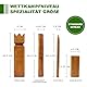 SunNordic Kubb Wikinger Wurfspiel, Schwedisches Schachspiel Aus Hochwertigem Gummibaumholz, Inklusive Tragetasche Aus Segeltuch Und Spielanleitung – Robustes Kubb Yard-Spiel FüR Kinder Und Erwachsene