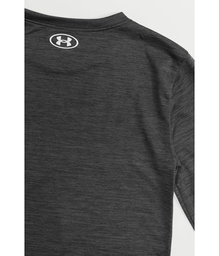Image of Under Armour Boys' Long Sleeve Logo Graphic T-Shirt, Lightweight & Breathable, Relaxed Fit
