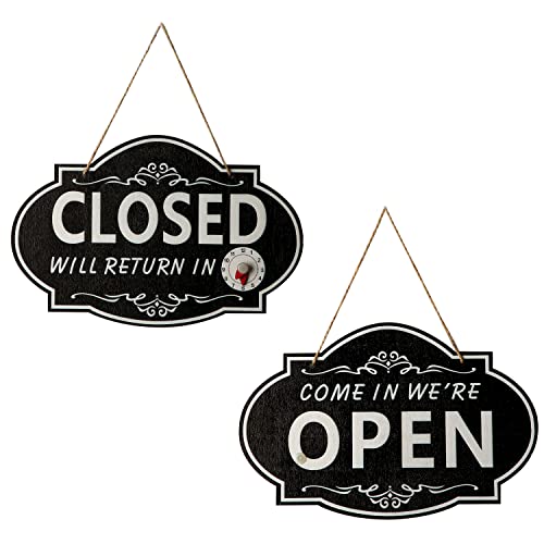 Aperto Chiuso Cartello, Cartello da Appendere per