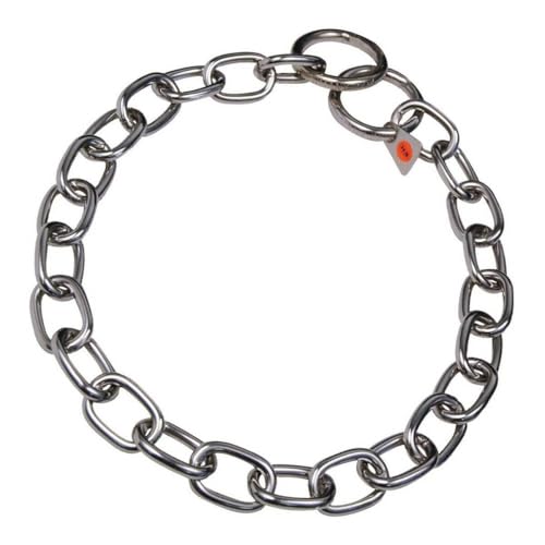 Collier maillon court pour chiens robuste acier inoxydable basique durable - 2
