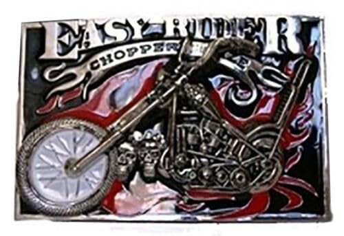 Flakita's Novelties Easy Rider Ride Chopper Bike Biker Motorcycles Metal Belt Buckle