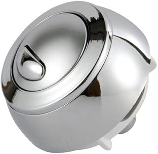 Siamp Optima 50 Dual Flush Chrome Toilet Push Button 34495007, Multi-Colour