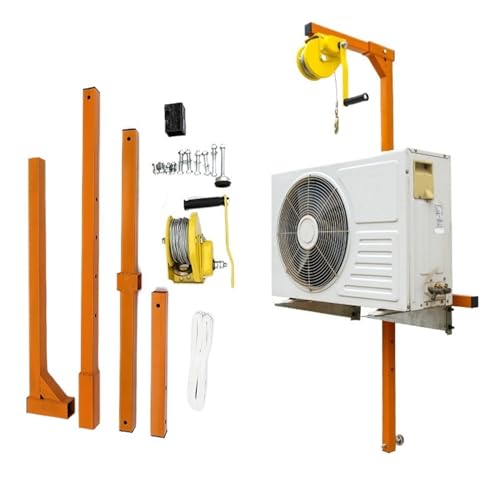 Herramienta de cabrestante manual con soporte para aire miniatura 1