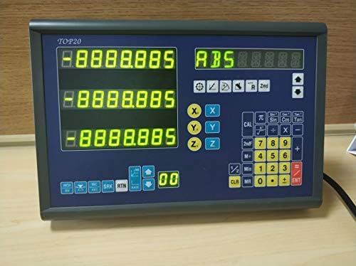 BiGa 3 Axis Digital Readout DRO For Mill With 3 Linear Scales