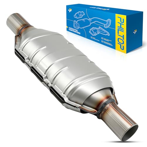 PHILTOP Direct-Fit Catalytic Converter Kit Compatible with Jeep Wrangler 1993 1994 1995, Cherokee 1993 1994 1995, Grand Cherokee 4.0L 1993 1994 1995 Replace# 15773, 23221, 642451(EPA Compliant)