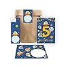 Lot de 12 cartes d’invitation pour 5e anniversaire d’enfant 5e anniversaire d’enfant 5ème anniversaire de garçon fille…