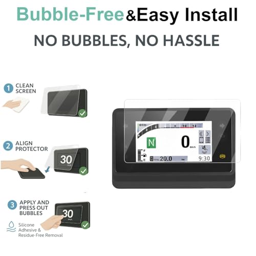 Image of Wisely Pack 2 - Screen Guard for Honda CB 125 Hornet (2025) Bike - TFT Display Digital Meter Protector - HD Clear, Full Cover - Easy Installation Kit - CB125 Speedometer Accessories