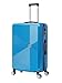 FLYMAX 29" Large Suitcases on 4 Wheels Lightweight Hard Shell Luggage Durable Check in Hold Luggage Built-in 3 Digit Combination Royal Blue 106L