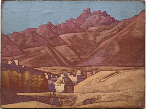 Peinture Leh Ladakh Nicholas Roerich impression sur toile chic