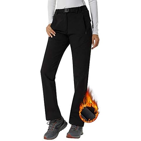 YUSHOW Women's Waterproof Fleece Lined Trousers Cover
