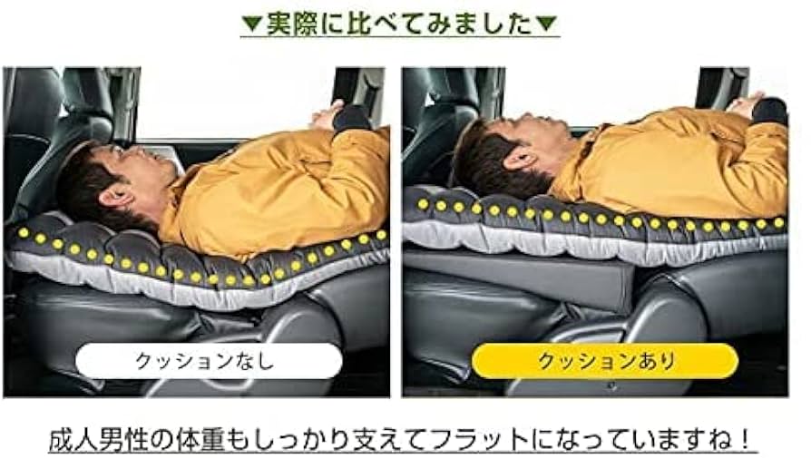 トヨタ　ノア，ヴォクシー用 シートフラットマットクッション ヴォクシー トヨタ 新型 ノア ランディ 90系 車中泊用シート